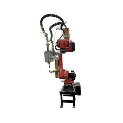 Robots di saldatura à puntu